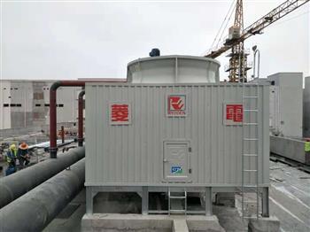菱电冷却塔清理工序