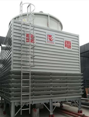 广东逆流式冷却塔工作过程