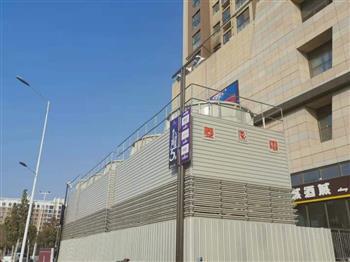 火电厂里的菱電冷却塔